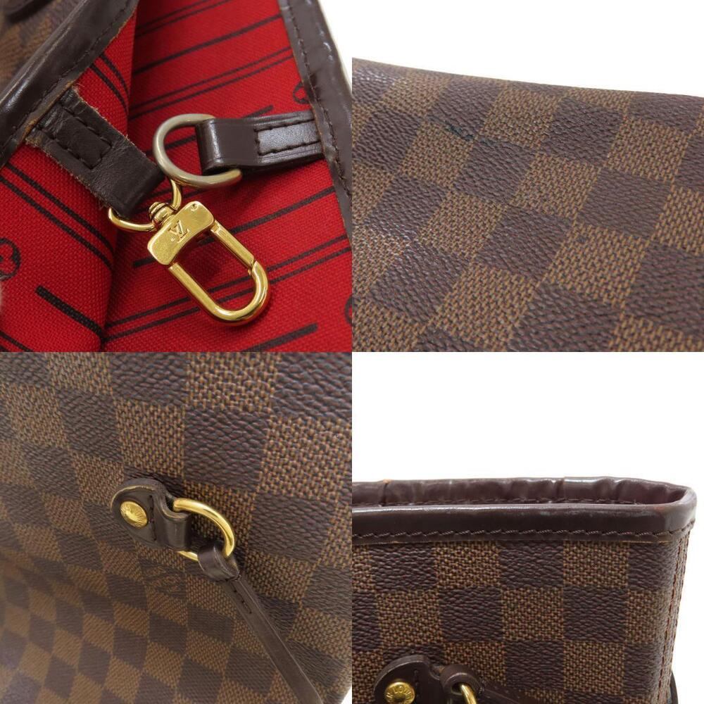 Louis Vuitton Neverfull Tote Bag Damier Canvas Brown